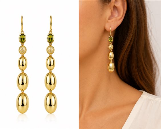 Boucles d'oreilles Eclat Femme in Argent LOR5T - LOR5T